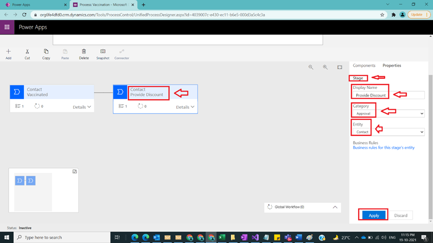 Understand BPF Stages and Data Steps in Dynamics CRM